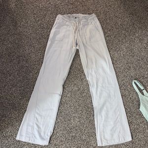 ROXY Linen Pants (Creme)